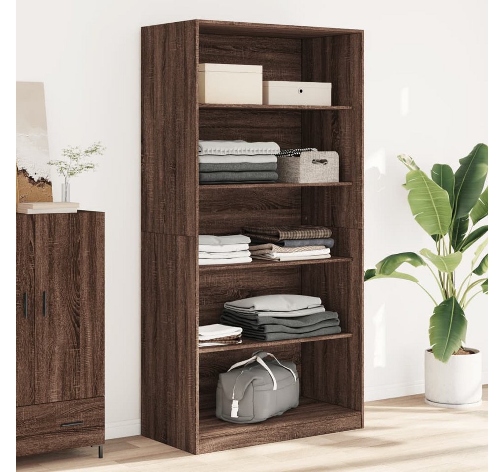 vidaXL Schrankmodule Kleiderschrank Braun Eiche-Optik 100x50x200 cm Holzwer günstig online kaufen