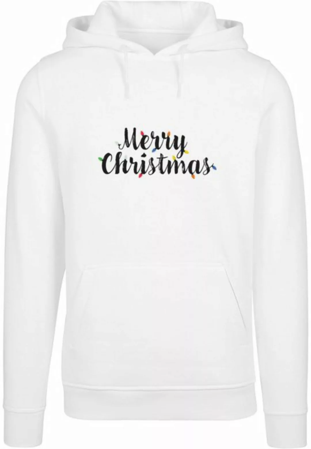 Merchcode Kapuzensweatshirt Merchcode Herren Merry Christmas Lights Heavy H günstig online kaufen
