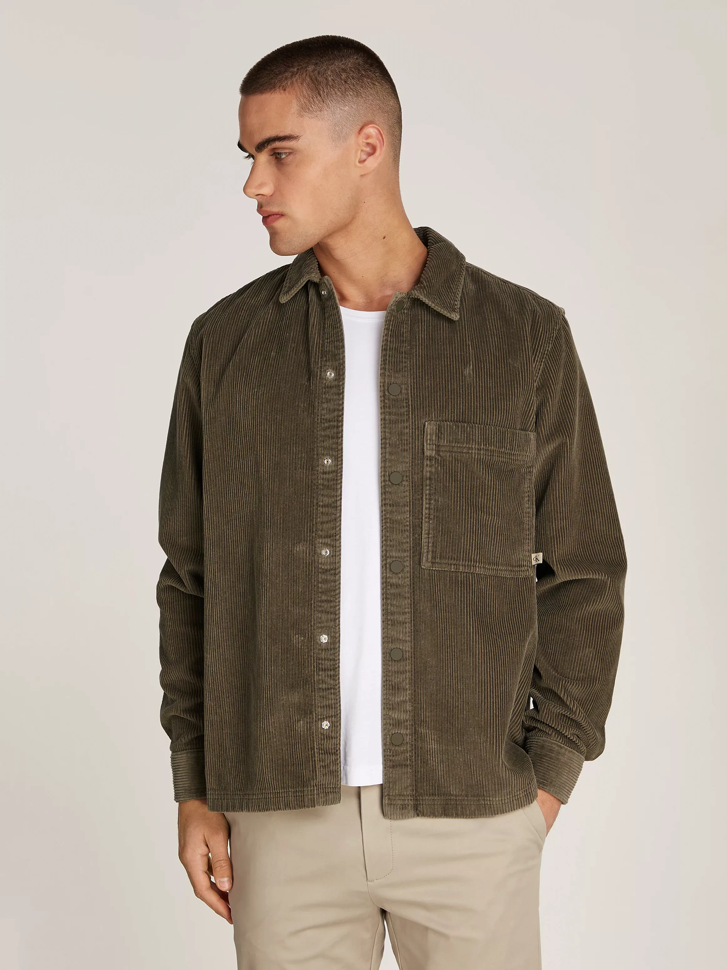 Calvin Klein Jeans Outdoorhemd CORDUROY OVERSHIRT in Cordqualität günstig online kaufen