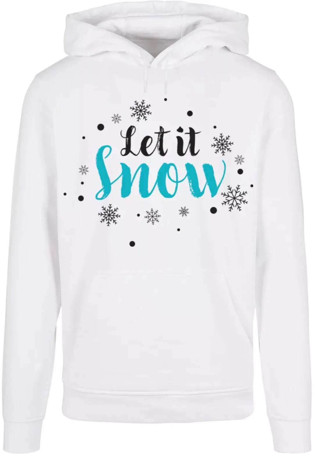 Merchcode Kapuzensweatshirt "Merchcode Herren Let it snow Basic Hoody" günstig online kaufen