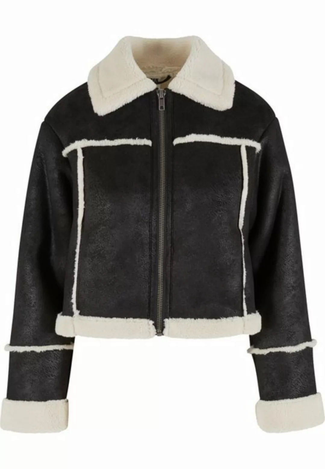 URBAN CLASSICS Winterjacke Urban Classics Ladies Shearling Jacket (1-St) günstig online kaufen