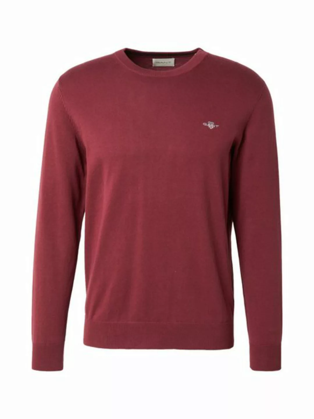 Gant Rundhalspullover CLASSIC COTTON C-NECK Premium Strickpullver aus weich günstig online kaufen