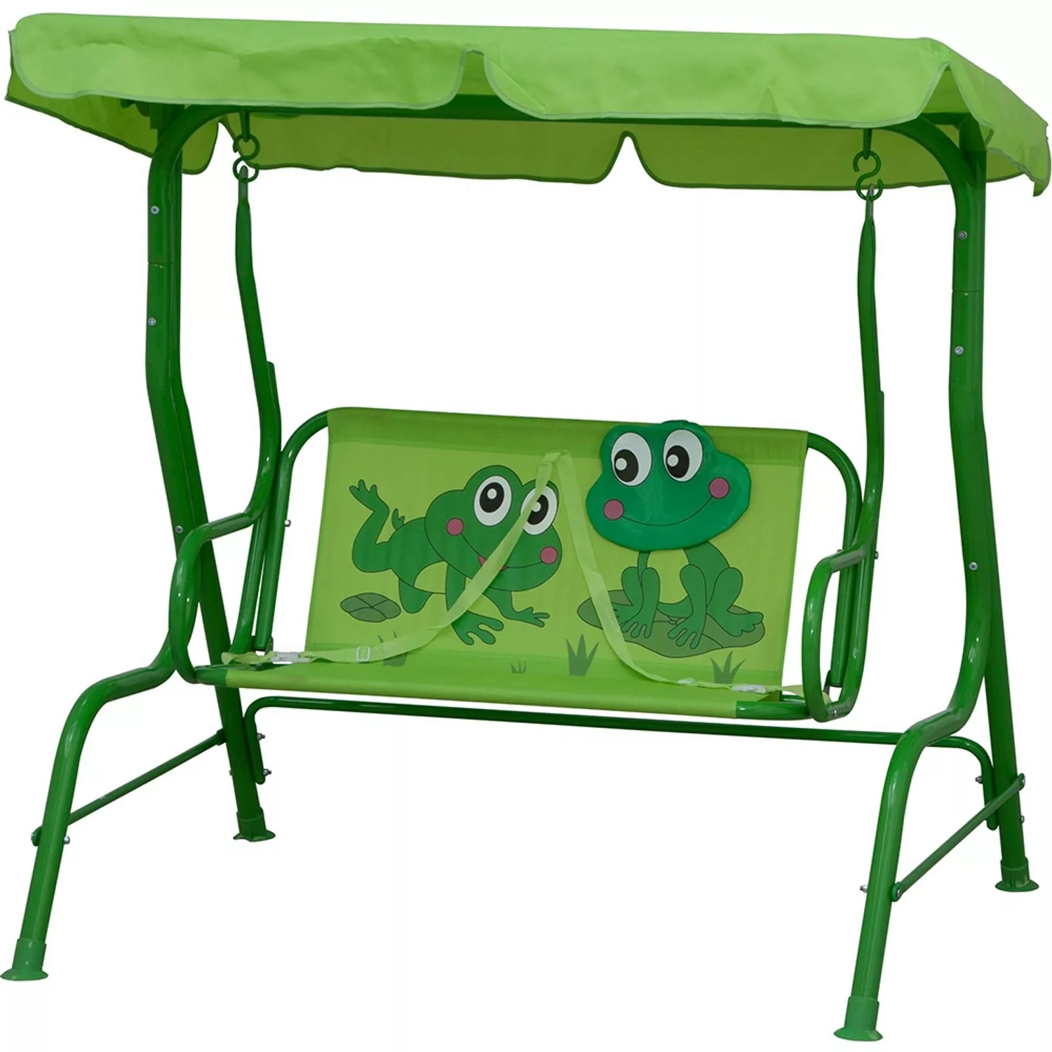 Siena Garden Kinder-Hollywoodschaukel Froggy Grün 75x115x118 cm günstig online kaufen