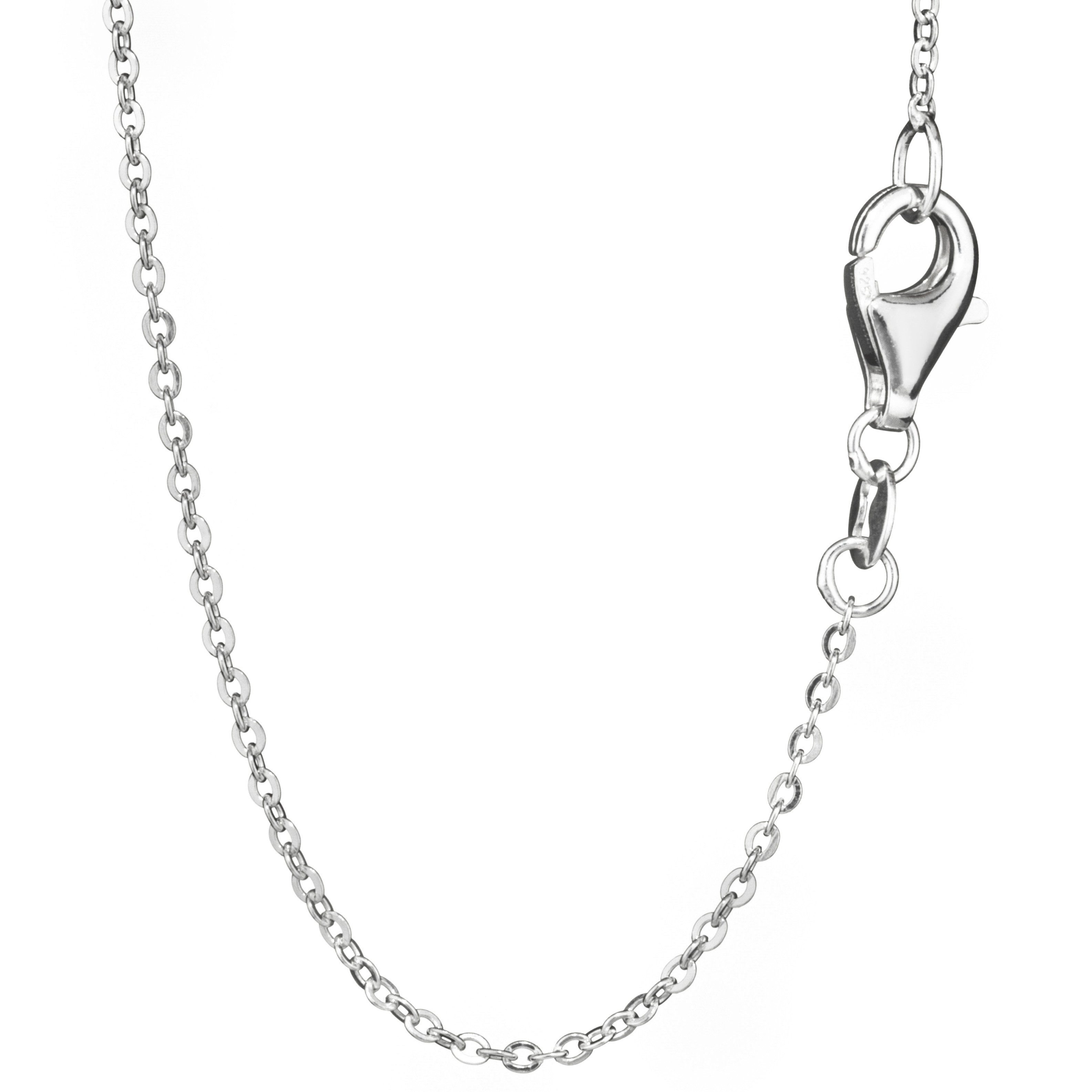 NKlaus Gliederkette Ankerkette 925 Silber 45cm günstig online kaufen