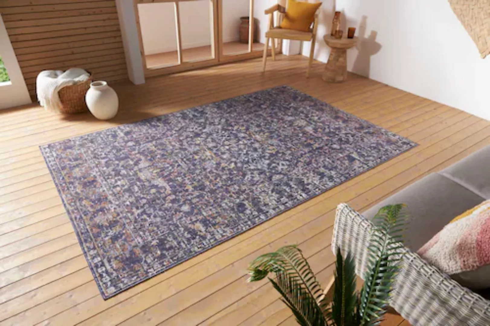 NORTHRUGS Teppich »Sues«, rechteckig, 3 mm Höhe, In-& Outdoor, Läufer, Wett günstig online kaufen