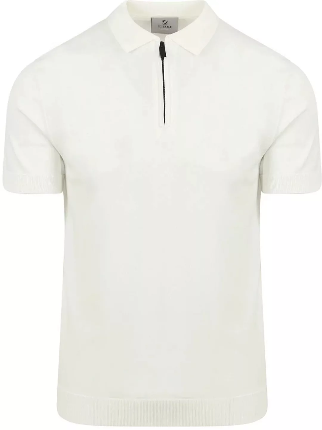 Suitable Cool Dry Knit Poloshirt Off White - Größe XXL günstig online kaufen