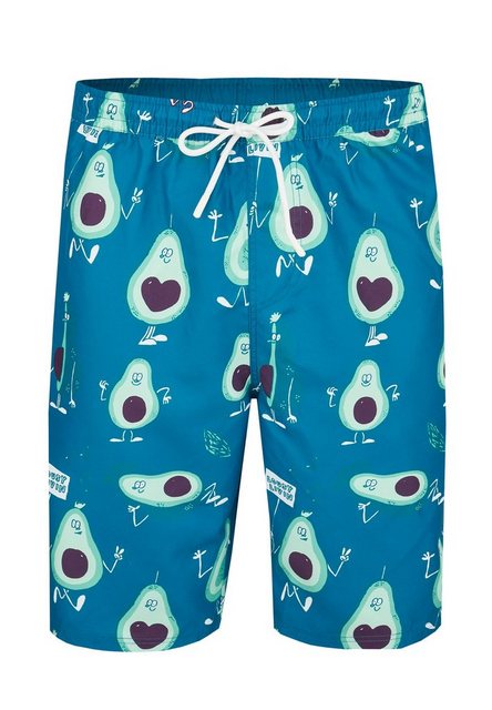 Lousy Livin Badehose »Avocado Beach Shorts«, mit witzigem Allover-Print günstig online kaufen