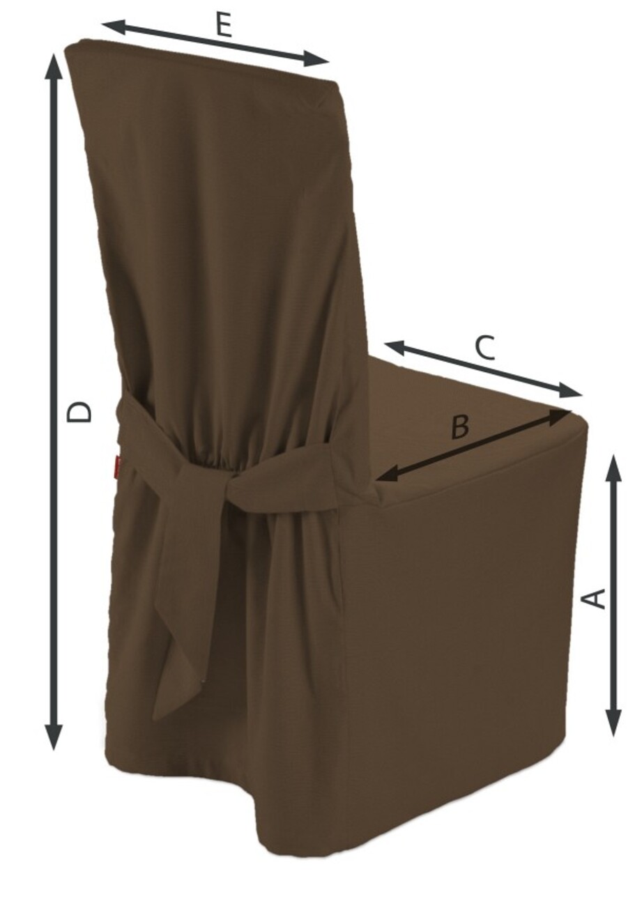 Stuhlhusse, mocca, 45 x 94 cm, Cotton Panama (702-02) günstig online kaufen