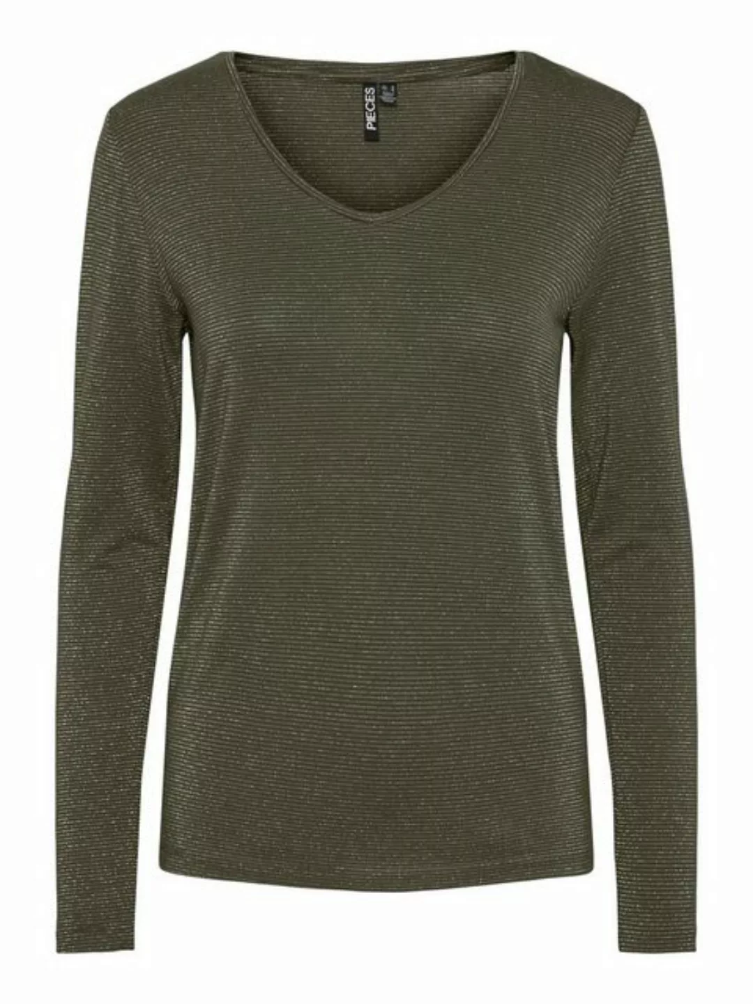 pieces Langarmshirt Billo (1-tlg) Plain/ohne Details günstig online kaufen