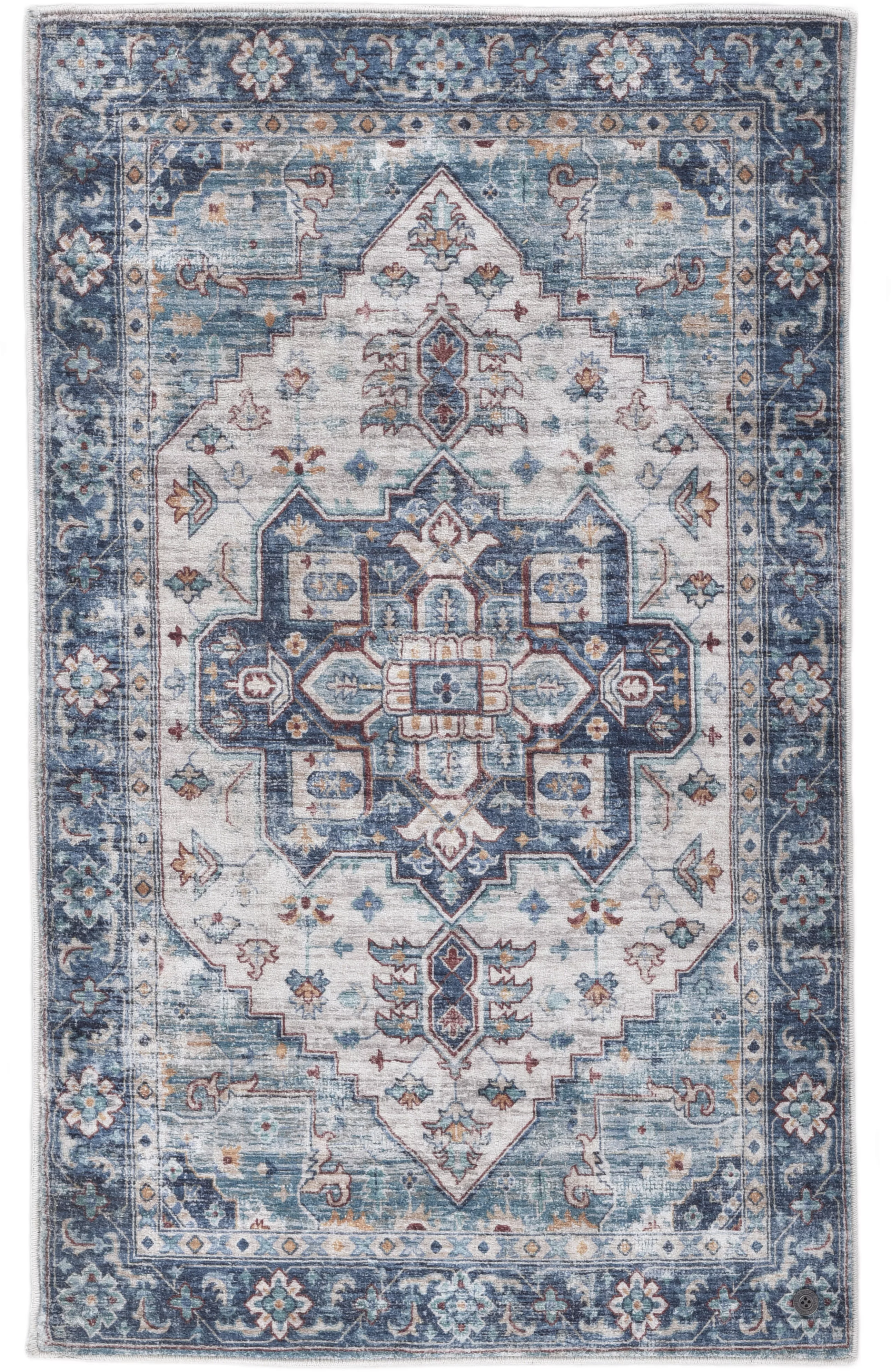 Tom Tailor Badteppich  Oriental ¦ blau ¦ Synthetik ¦ Maße (cm): B: 70 H: 0, günstig online kaufen