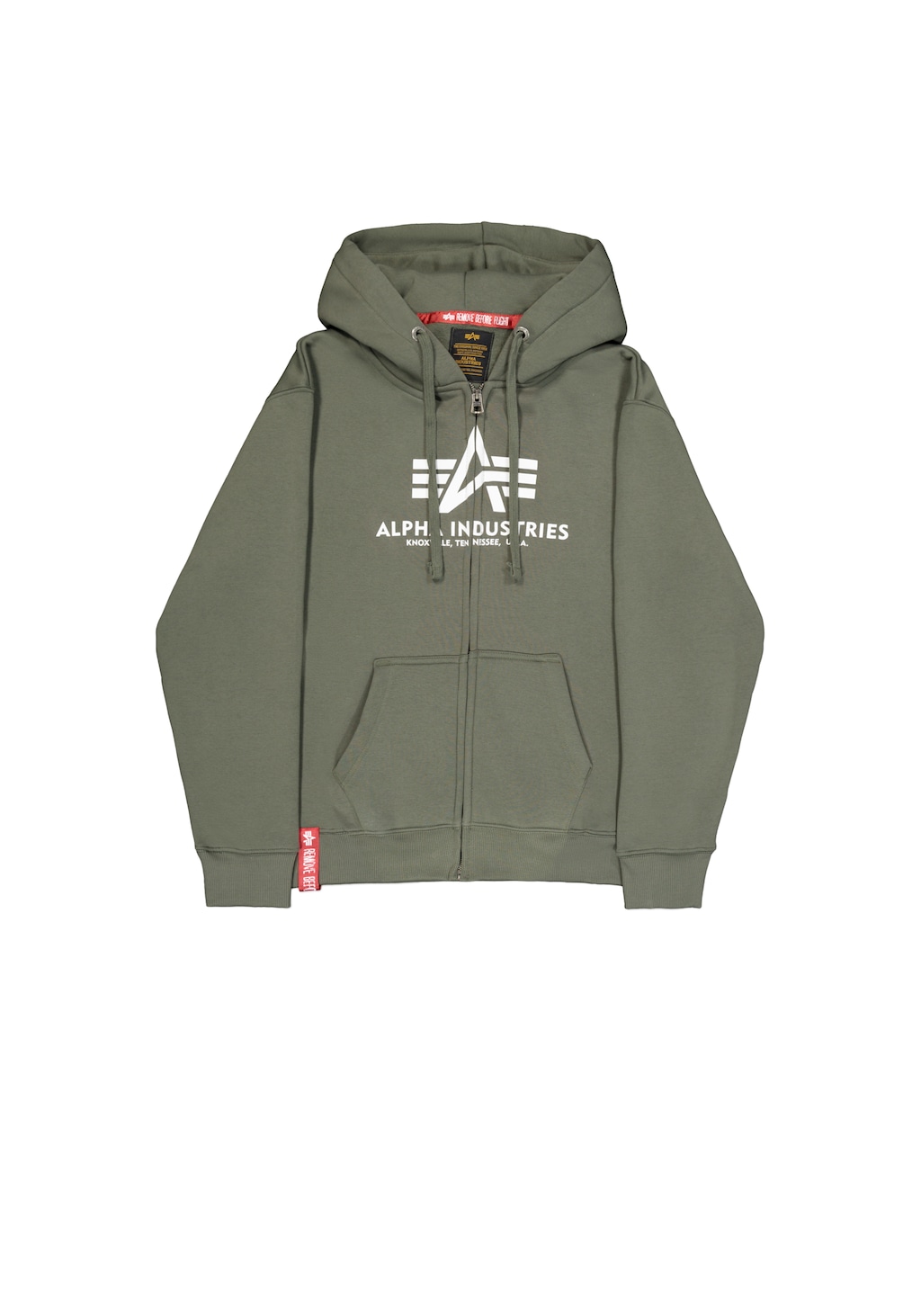 Alpha Industries Hoodie "Alpha Industries Men - Hoodies Basic Zip Hoodie" günstig online kaufen