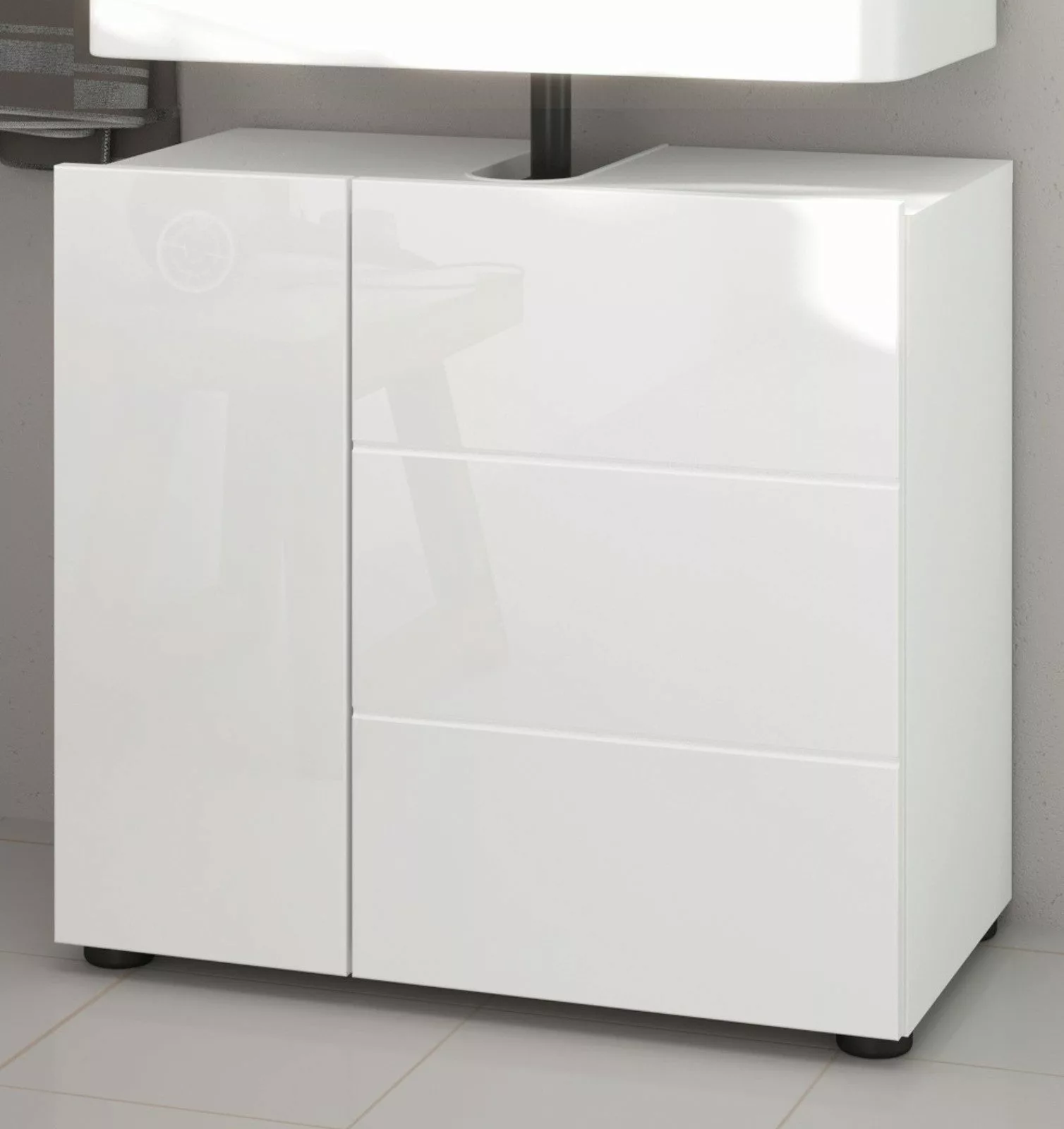 Inn.Furn Waschbeckenunterschrank Larik (Badschrank in weiß günstig online kaufen
