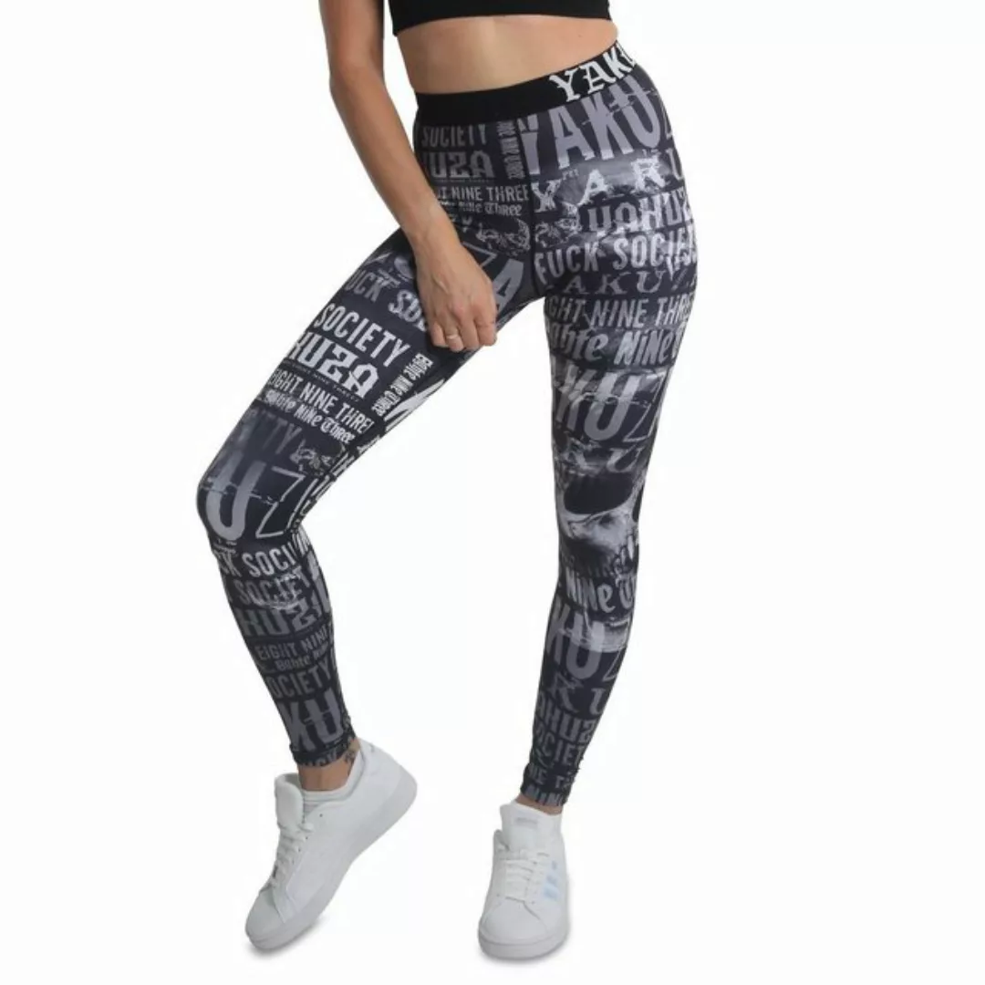 YAKUZA Leggings Fck Society günstig online kaufen