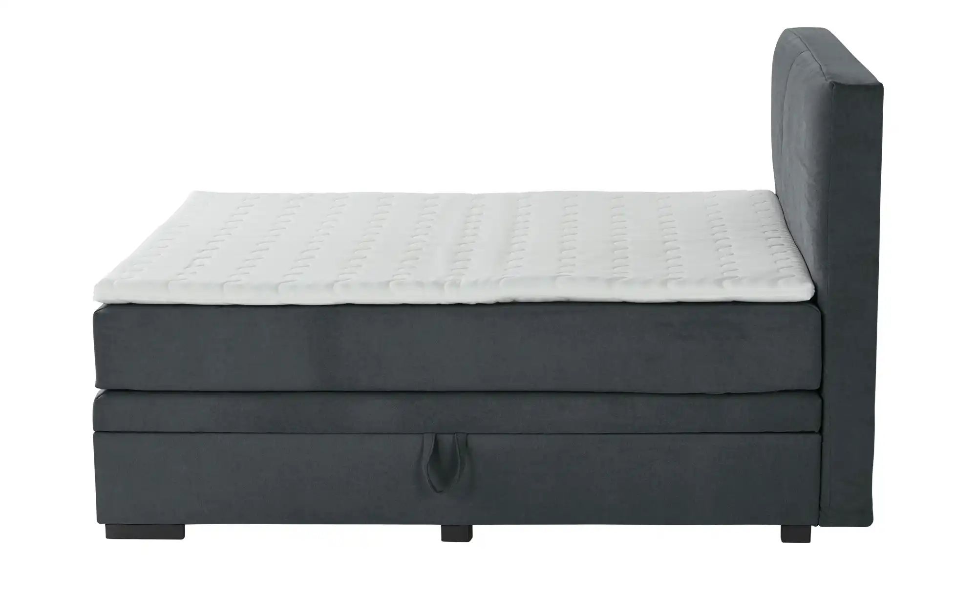 Boxi Boxspringbett mit Bettkasten Boxi Classic ¦ grau ¦ Maße (cm): B: 160 H günstig online kaufen