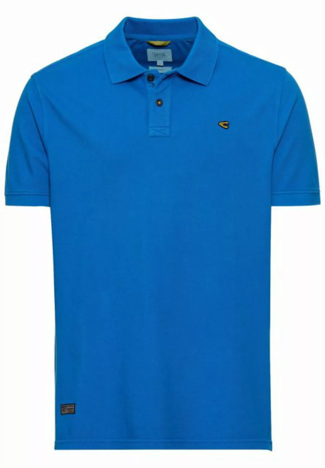 camel active Poloshirt im Garment-Dye-Look günstig online kaufen