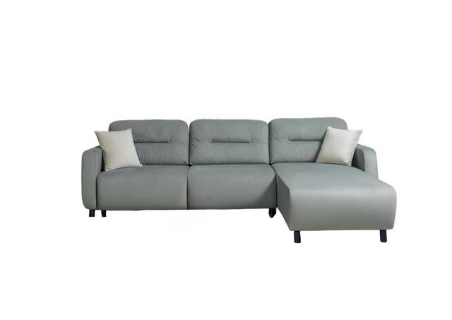 JVmoebel Ecksofa Sofas Design Ecksofa L-Form Möbel Bett Funktionen Textil S günstig online kaufen