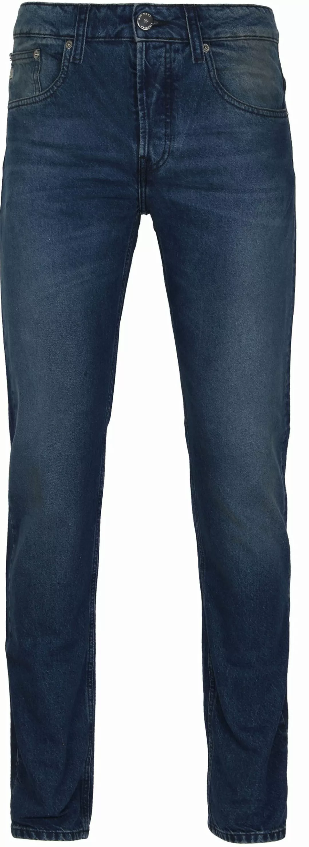 MUD Jeans Denim Regular Dunn Indigo Blau - Größe W 34 - L 36 günstig online kaufen