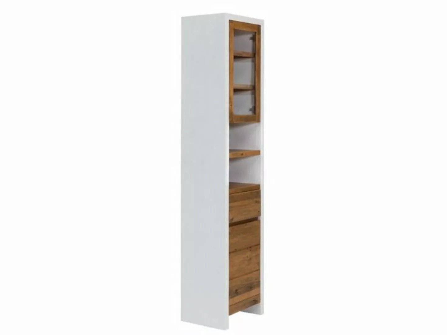 massivum Hochschrank A Hochschrank Burnham weiß/Pinie günstig online kaufen