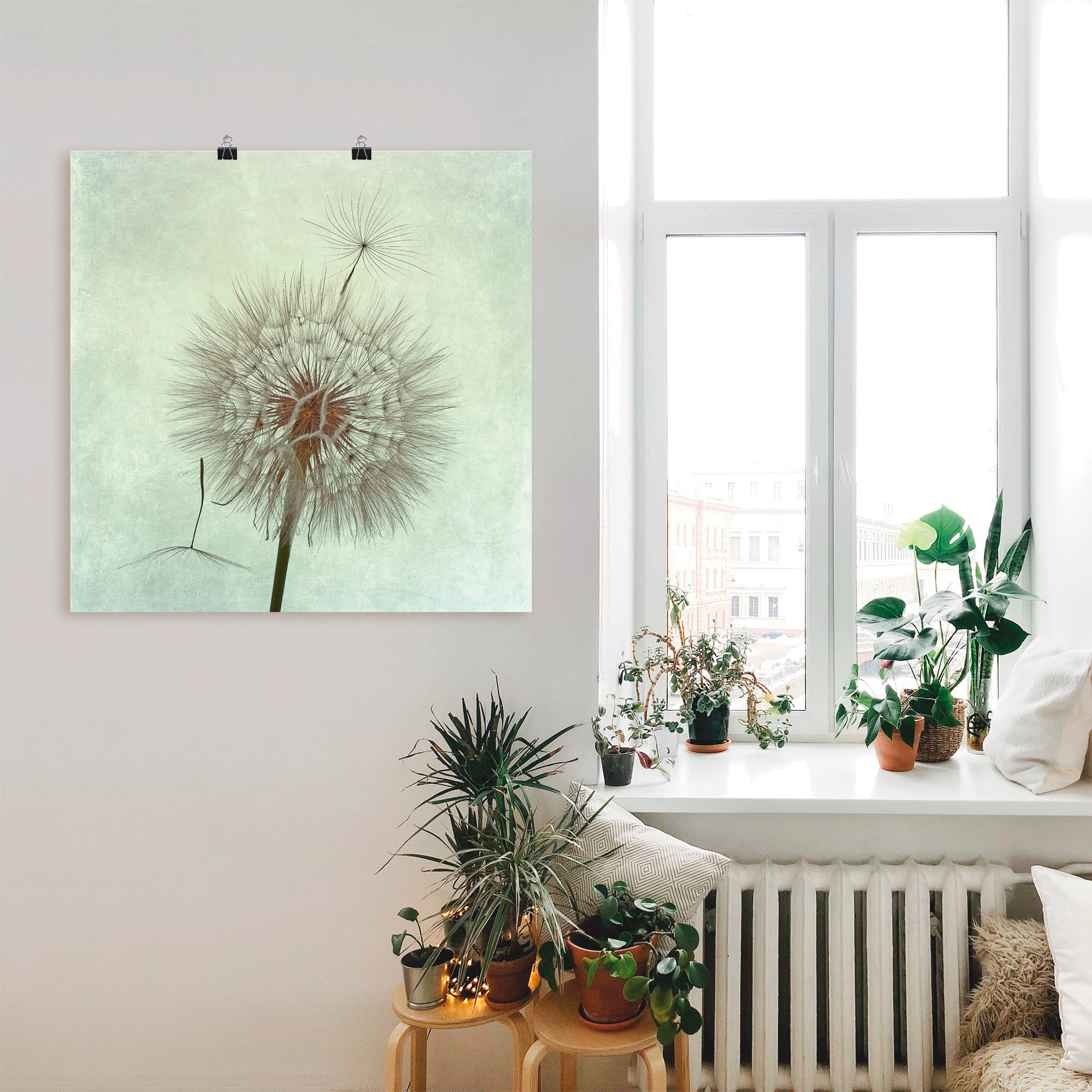 Artland Wandbild »Pusteblume II«, Blumen, (1 St.), als Leinwandbild, Poster günstig online kaufen