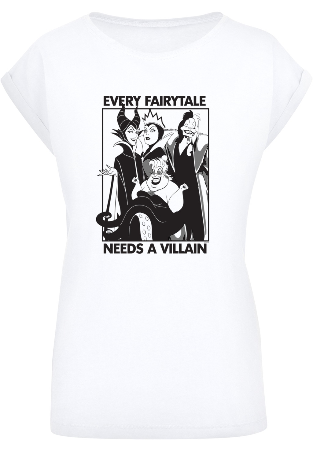 F4NT4STIC T-Shirt "Disney Classic Villains", Damen,Premium Merch,Regular-Fi günstig online kaufen