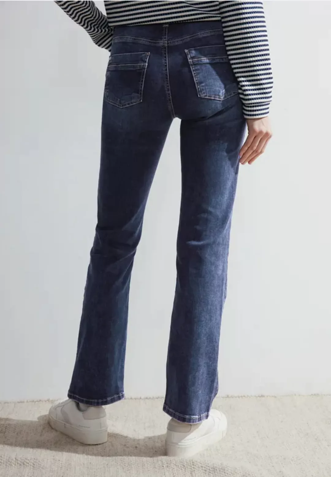 Cecil Bootcut-Jeans High Waist günstig online kaufen