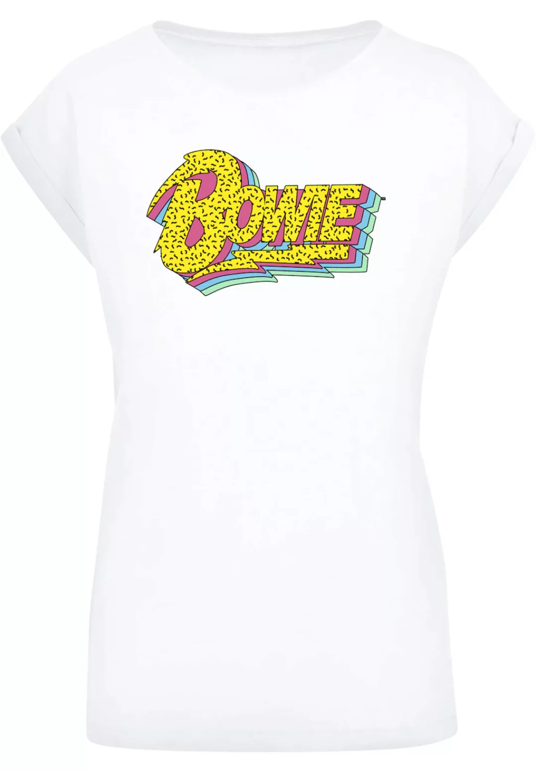 F4NT4STIC T-Shirt "David Bowie Moonlight 90s Logo", Print günstig online kaufen