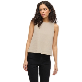 Vila  Blusen Top Lania Short - Feather Gray günstig online kaufen