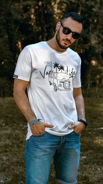 Herren Shirt Van Life Clothing T-shirt Gents günstig online kaufen