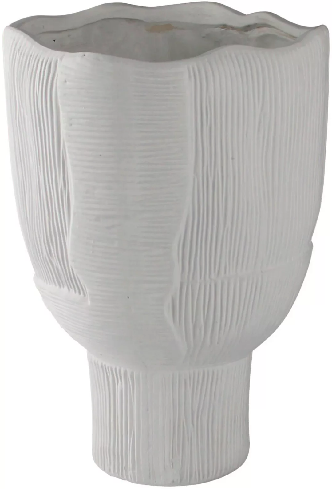AM Design Dekovase "Blüte, Tischvase aus Keramik, Höhe ca. 35 cm", (1 St.), günstig online kaufen
