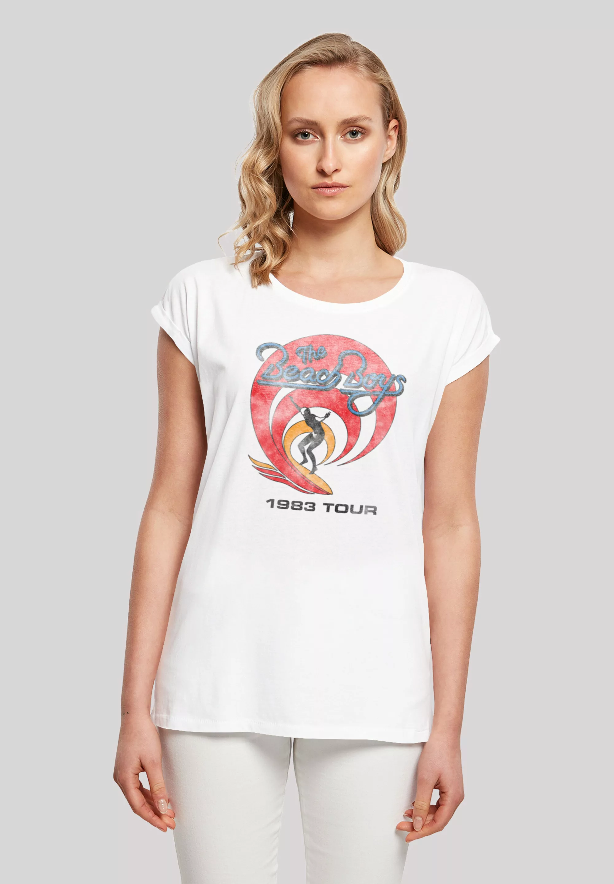 F4NT4STIC T-Shirt "The Beach Boys Band Surfer 83 Vintage", Print günstig online kaufen