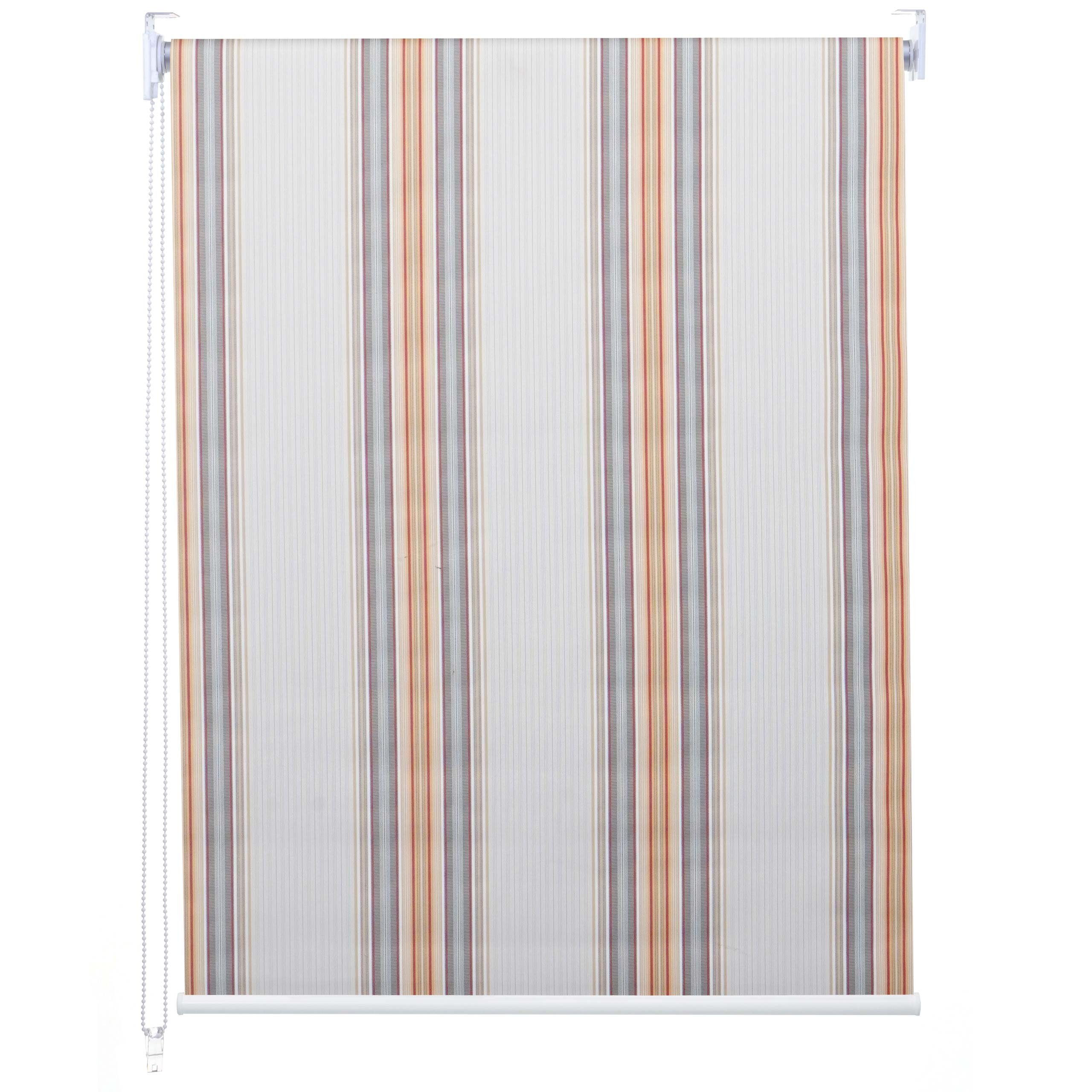 MCW Rollo D52 90x230cm Rot-Weiß/beige günstig online kaufen