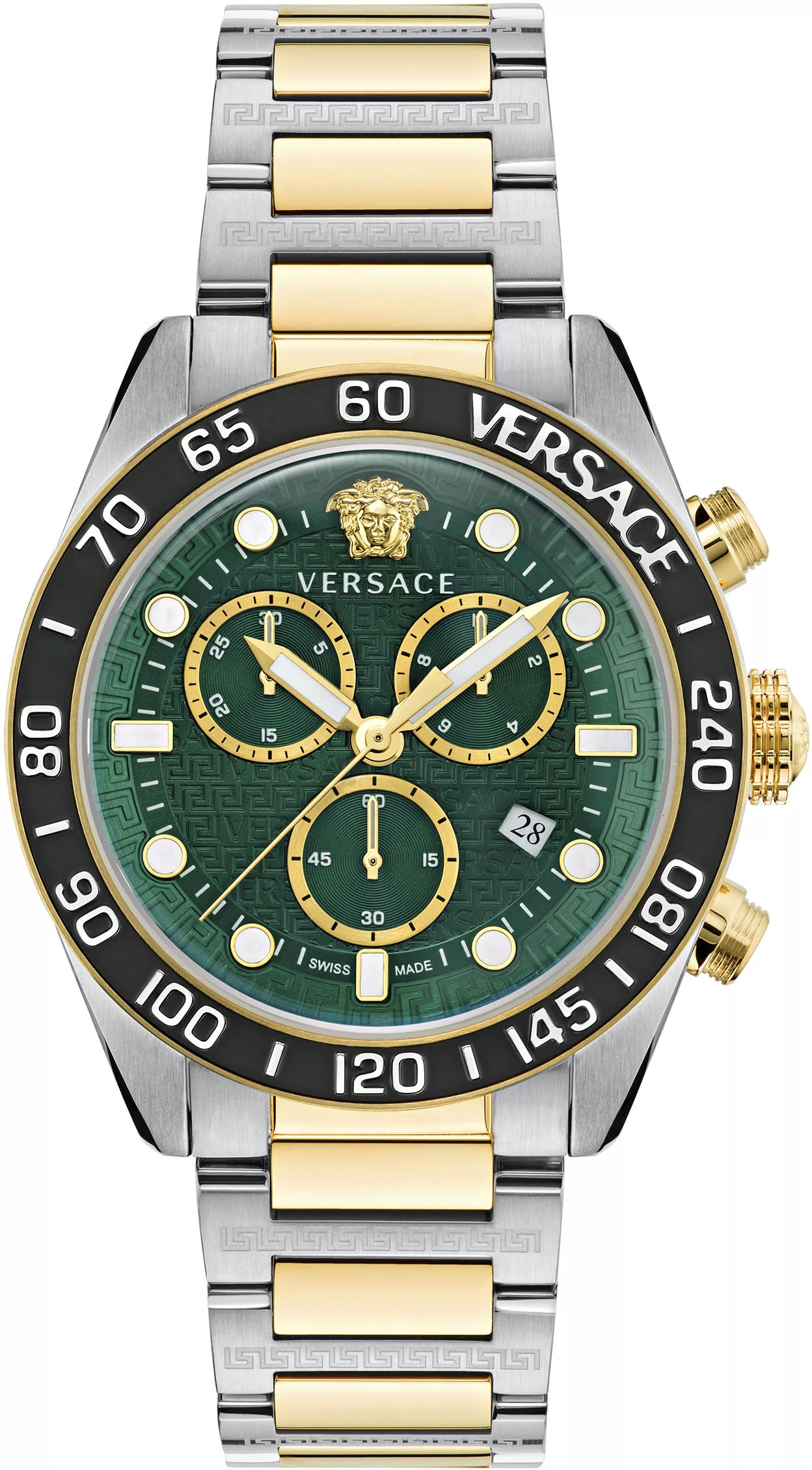 Versace Chronograph »GRECA DOME CHRONO, VE6K00423«, Quarzuhr, Armbanduhr, H günstig online kaufen