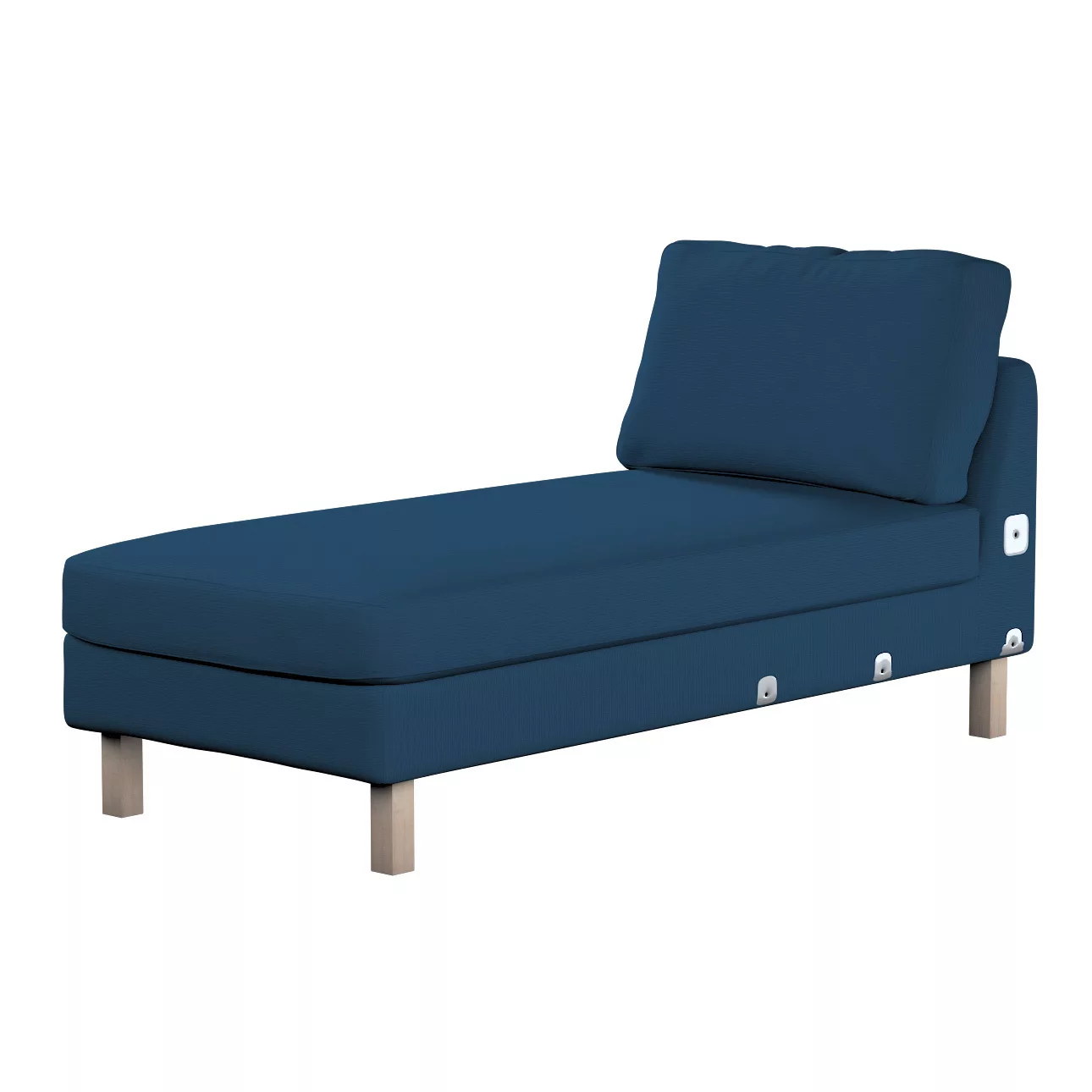 Bezug für Karlstad Recamiere Zustellsofa, kurz, marinenblau , Bezug für Kar günstig online kaufen