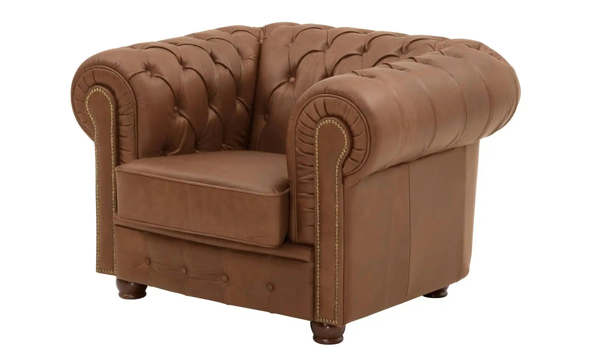 Max Winzer Sessel  Norwin ¦ braun ¦ Maße (cm): B: 110 H: 74 Polstermöbel > günstig online kaufen