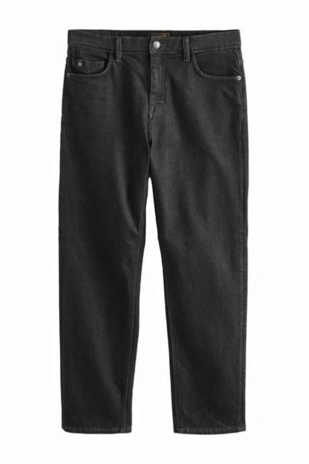 Next Straight-Jeans Signature Straight Fit Jeans, angeraute Rückseite (1-tl günstig online kaufen