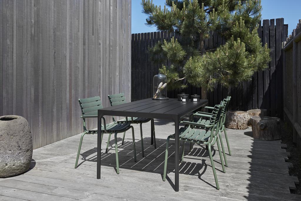 Outdoor Tisch FOUR Aluminium schwarz günstig online kaufen