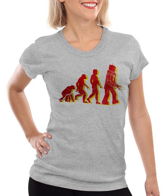 style3 T-Shirt Evolution the big bang theory sheldon cooper bazinga darwin günstig online kaufen