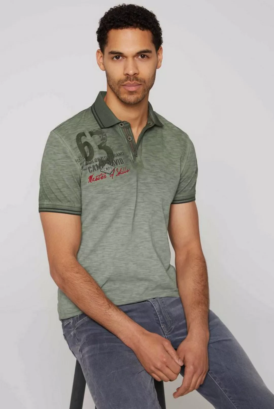 CAMP DAVID Poloshirt, aus Baumwolle günstig online kaufen