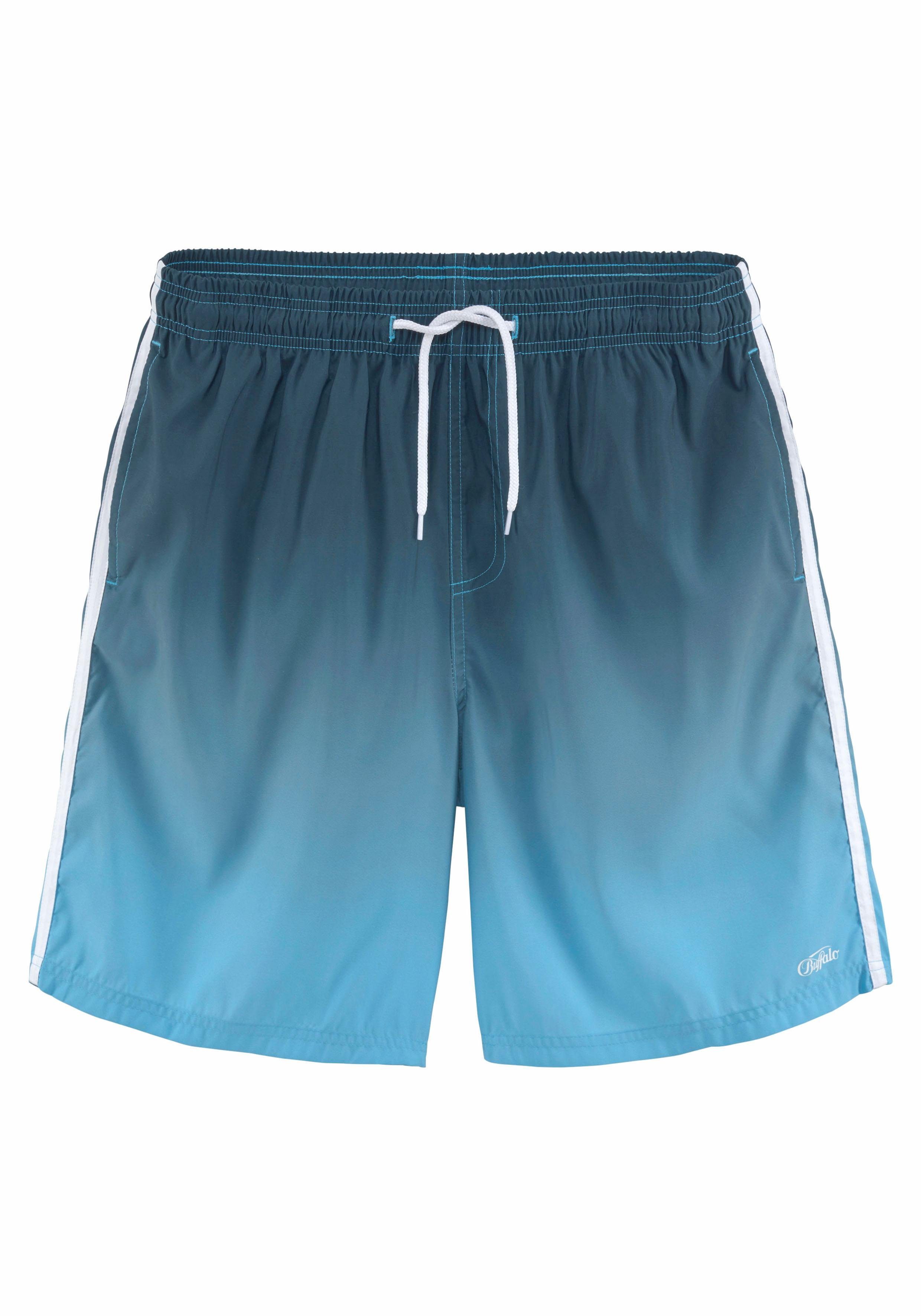 Buffalo Badeshorts, mit Farbverlauf günstig online kaufen