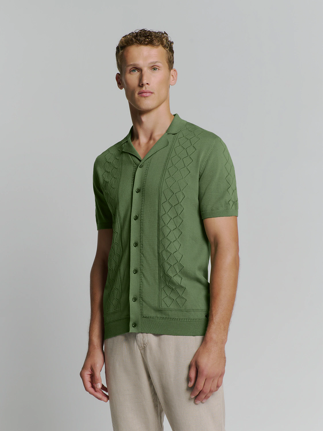 NO EXCESS T-Shirt "No Excess Poloshirt mit kurzen Ärmeln" günstig online kaufen
