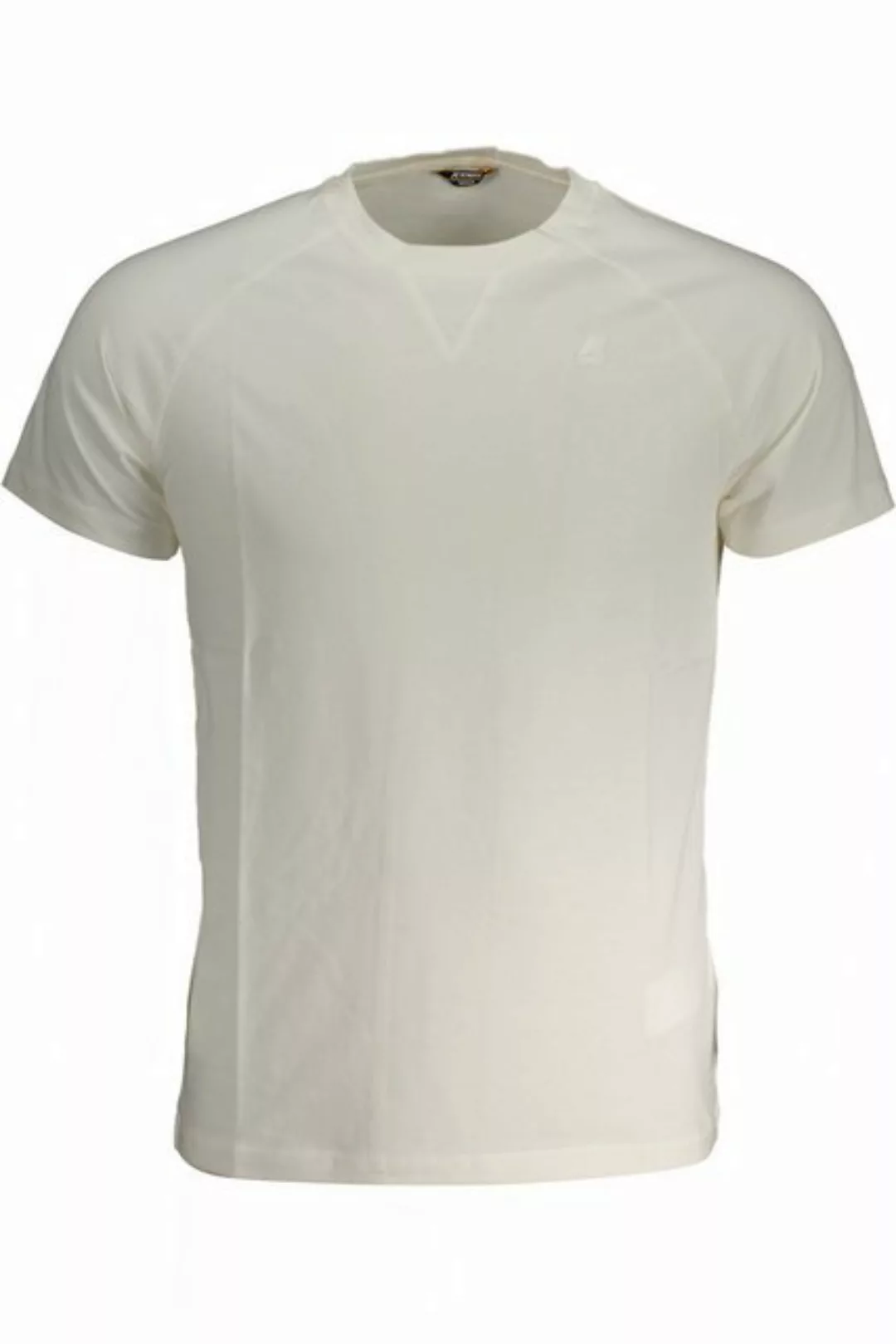 K-Way T-Shirt Herren Kurzarm T-Shirt Weiß mit Logo und günstig online kaufen