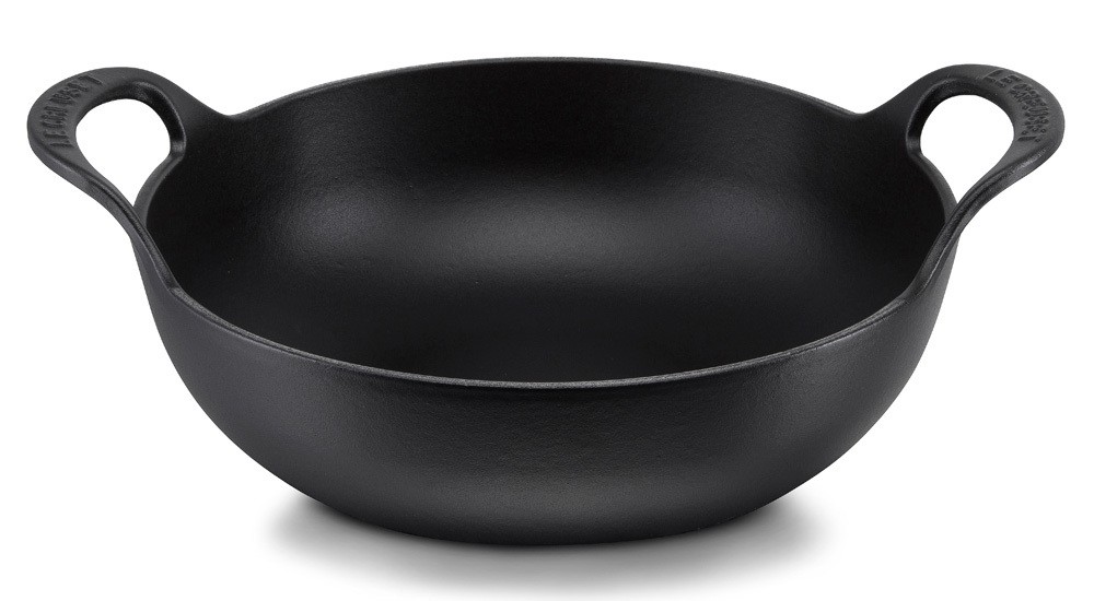 Le Creuset Balti Dish Schmorbräter Gusseisen Schwarz 24cm günstig online kaufen