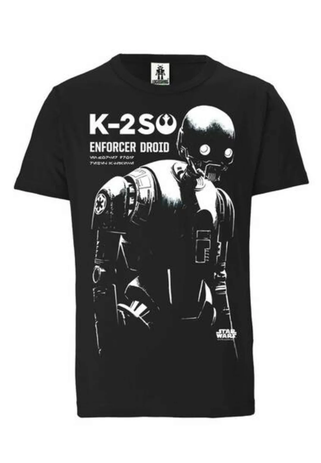 LOGOSHIRT T-Shirt "Star Wars - K-2SO" günstig online kaufen