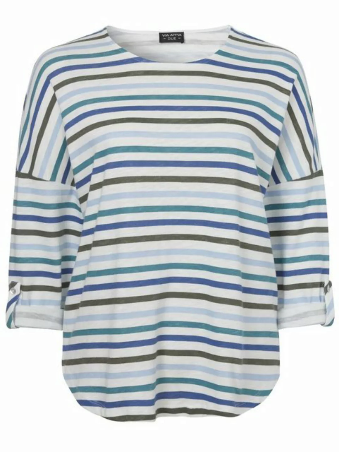 VIA APPIA DUE Sweatshirt Modisches Langarmshirt mit überschnittenen Schulte günstig online kaufen