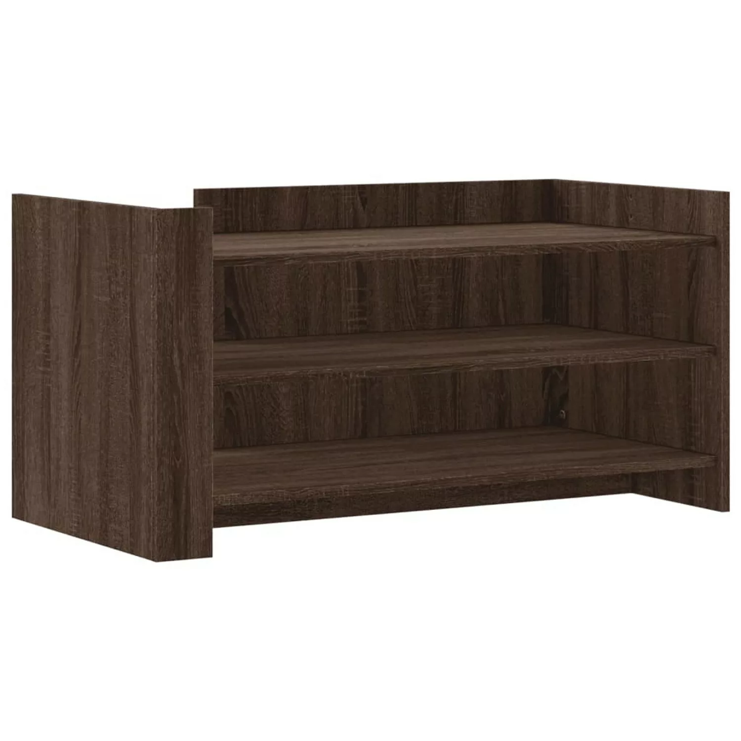 vidaXL Couchtisch Braun Eichen-Optik 100x50x50 cm Holzwerkstoff günstig online kaufen