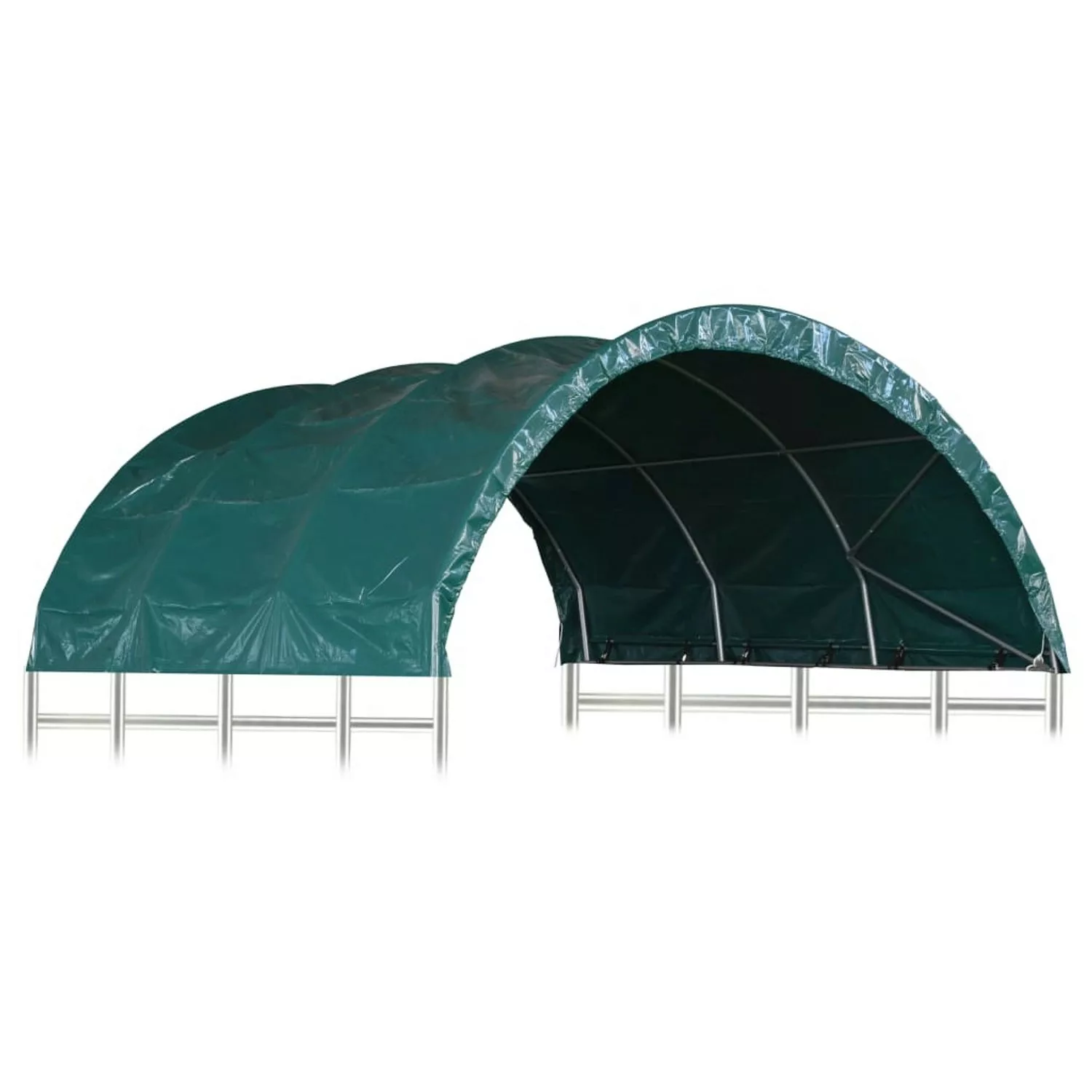 Weidezelt Pvc 3,7x3,7 M Grün günstig online kaufen