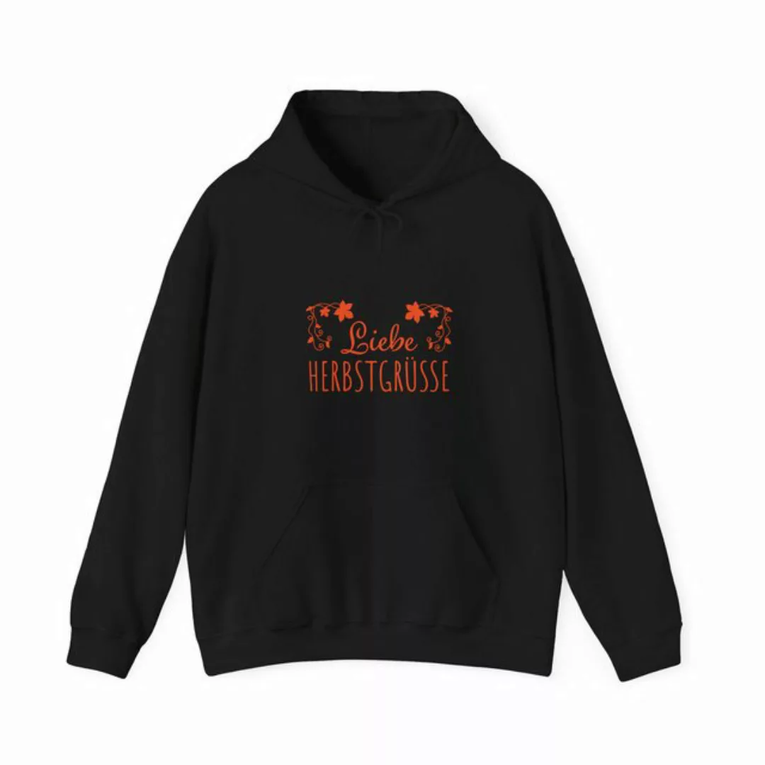 Quality Elegance Kapuzensweatshirt Liebe Herbstgrüsse Herbst Hoodie, Cute F günstig online kaufen