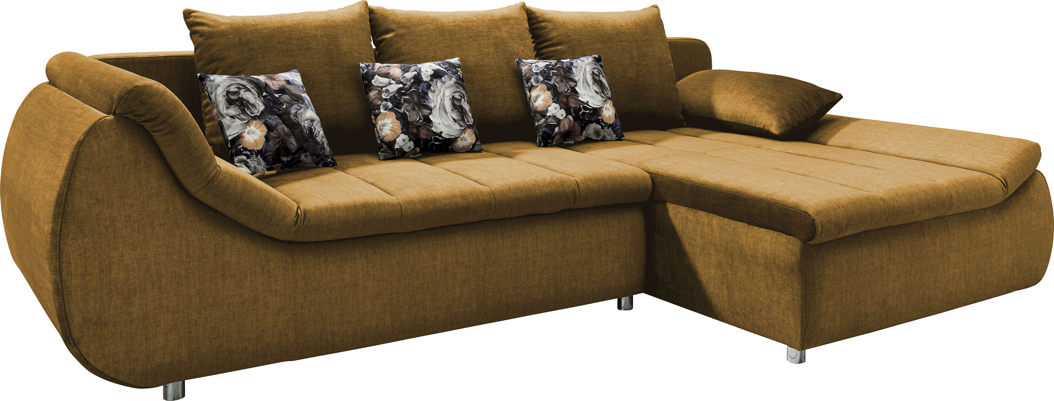 INOSIGN Ecksofa "Imola elegant und modern, aktuelle Steppung im Sitz, beque günstig online kaufen
