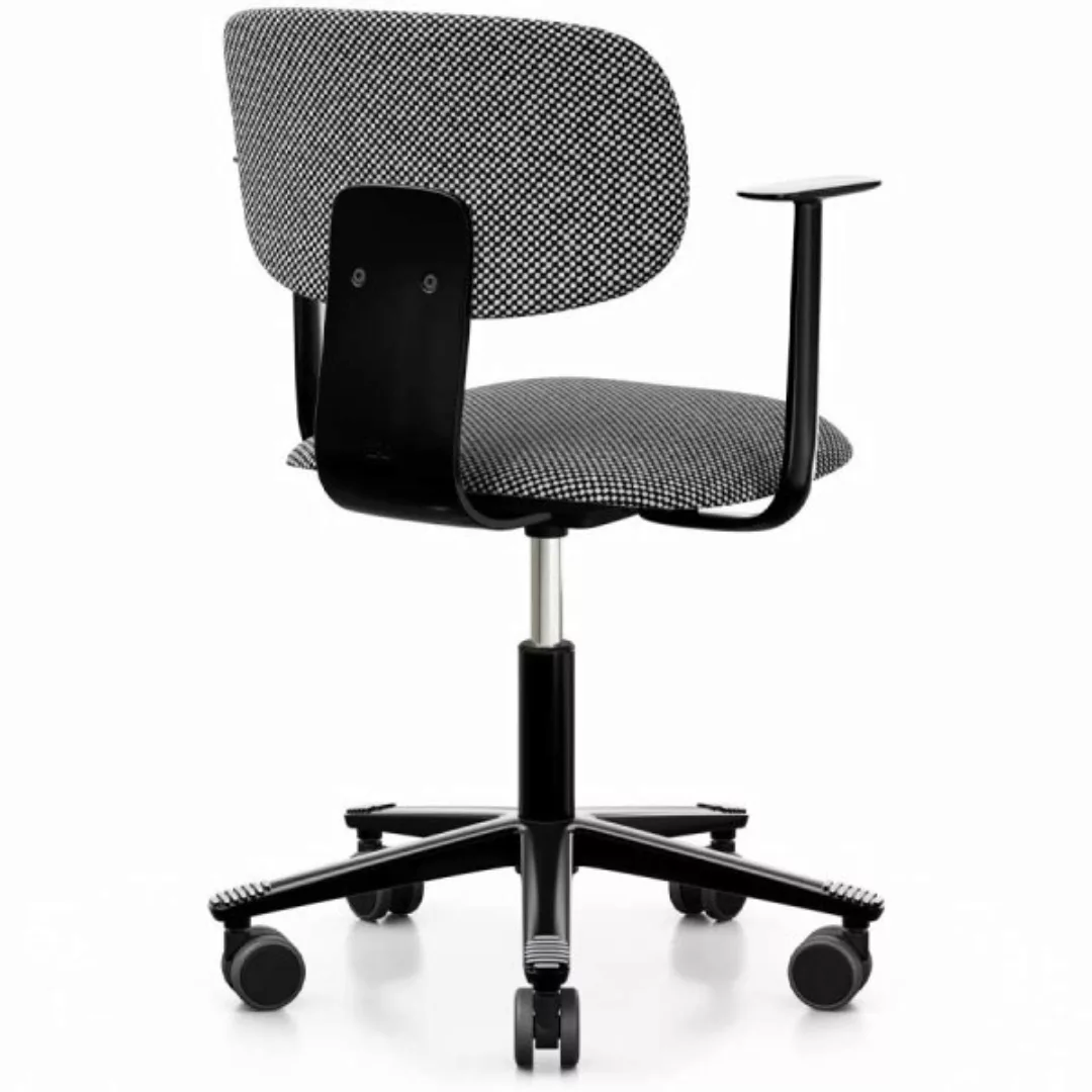 HAG Tion 2160 Bürostuhl schwarz - Sitz u. Rücken gepolstert - Stoff Sisu 16 günstig online kaufen
