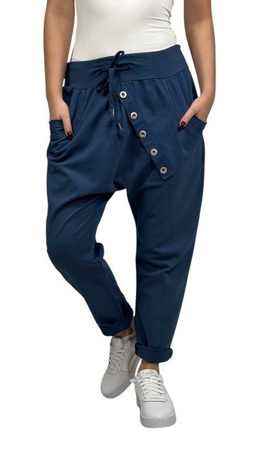 Mississhop Boyfriend-Hose Damen Baumwollhose Hose Sweatpants Jogginghose Ba günstig online kaufen